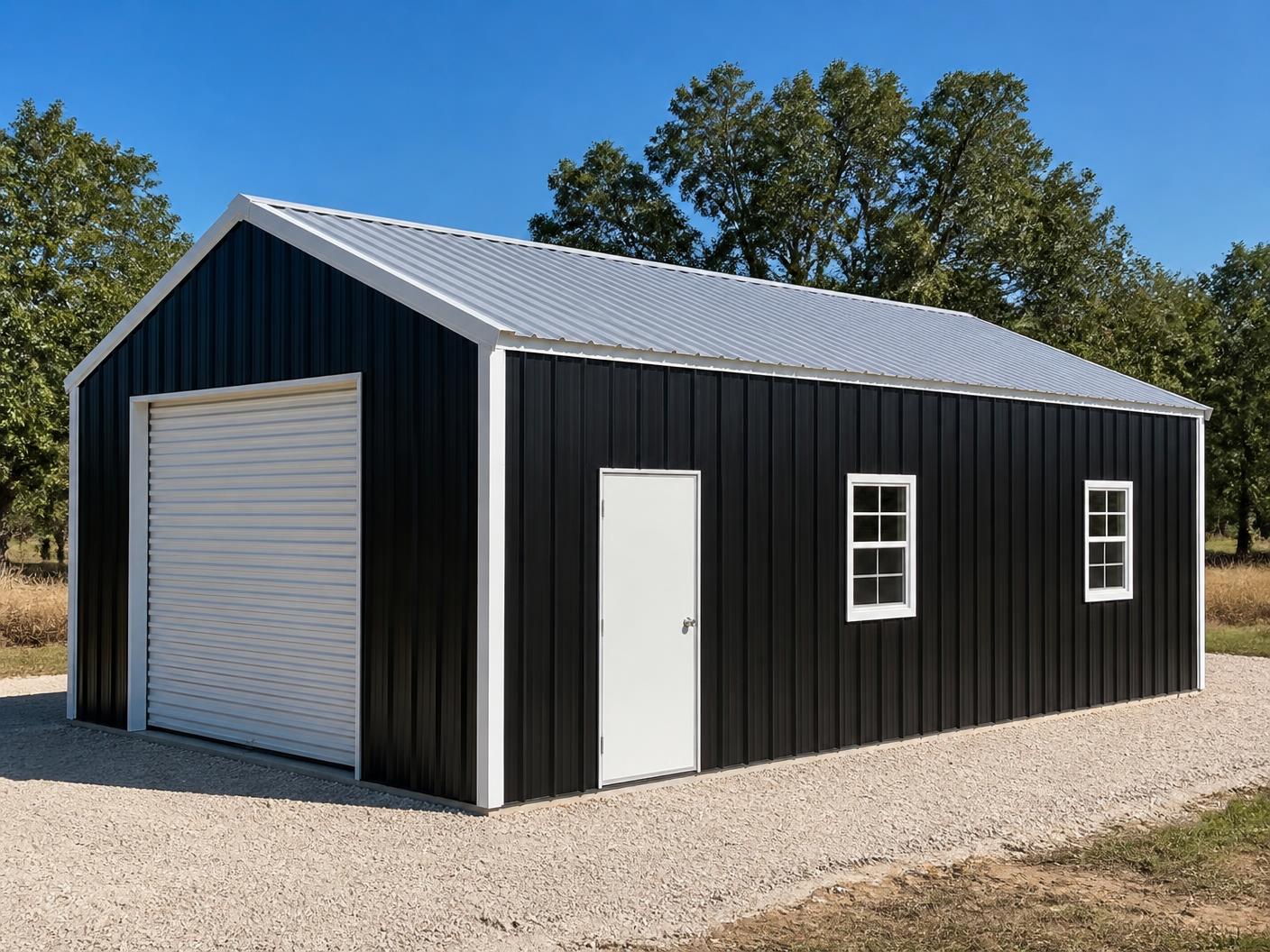 Garage-Door Sheds